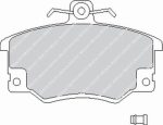 Передние тормозные колодки FERODO FCP1370R DS3000 для PEUGEOT 306/206