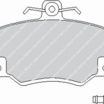 Передние тормозные колодки FERODO FCP1370R DS3000 для PEUGEOT 306/206