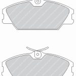 Передние тормозные колодки FERODO FCP406H DS2500 для RENAULT Clio II 2.0i RS