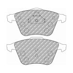 Передние тормозные колодки FERODO FCP4223H DS2500 для AUDI A3 (8P) / TT (8J) / VW Golf R / Golf Gti (Mk6)