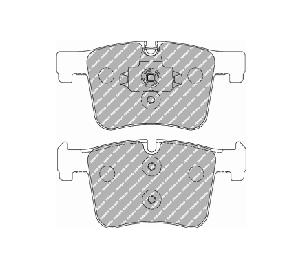 Передние тормозные колодки FERODO FCP4394H DS2500 для BMW 2 серии (F22) / 3 серии (F30) / 4 серии (F32) / X3 (F25)
