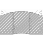 Передние тормозные колодки FERODO FCP4835Z DSUNO для FORD Mustang 5.2 V8 Shelby GT350