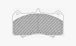 Тормозные колодки FERODO FRP3147H DS2500 для суппорта AP Racing CP8520/CP8521/CP8522
