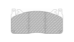 Передние тормозные колодки FERODO FCP4835H DS2500 для FORD Mustang 5.2 V8 Shelby GT350