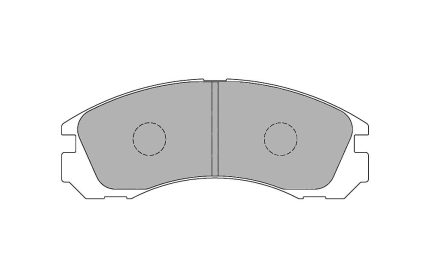 Передние тормозные колодки FERODO FCP765Z DSUNO для MITSUBISHI Lancer EVO 6/7/Montero Sport/Pajero