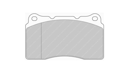 Передние тормозные колодки FERODO FDS1968 DS Performance для SUBARU Impreza WRX STI (GD/GG)
