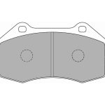 Колодки передние тормозные FERODO FCP4821H DS2500 для MAZDA Mx-5 (ND)