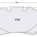 PFC 7727.11.18.44 Колодки задние тормозные 11 CMPD 18 мм PORSCHE 992 GT3 / 991 GT3-Turbo - Cayman GT4