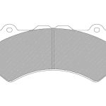 Передние тормозные колодки FERODO FRP3133Z DSUNO для AUDI RS6 (C6) / CHEVROLET Corvette (C7)