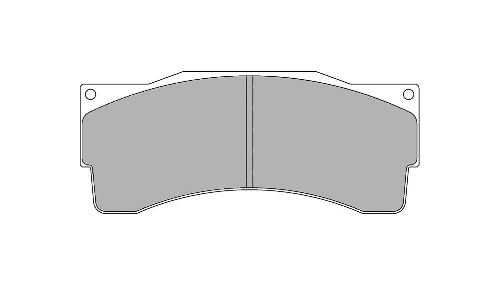 111033_dTv7_FRP3039 Передние тормозные колодки FERODO FRP3039H DS2500 для BMW Z4 GT3 — изображение 1
