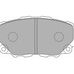 Колодки передние тормозные FERODO FCP4873H DS2500 для MAZDA MX-5 (ND)