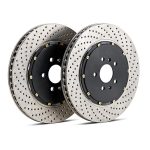 STOPTECH 81.658.9921 Передние 2 шт. AeroRotor и пара шляпок с отверстиями NISSAN GT-R 2009-2011