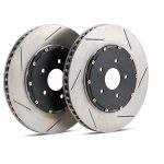 STOPTECH 81.658.9911 Передние 2 шт. AeroRotor и пара шляпок с прорезями NISSAN GT-R 2009-2011