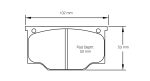 PAGID 1192-RSH29E Колодки тормозные RSH29E