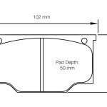 PAGID 1192-RSH42 Колодки тормозные RSH42