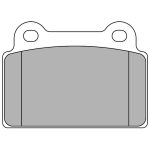 Задние тормозные колодки FERODO FCP4168Z DSUNO для MITSUBISHI EVO X