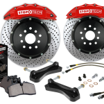 STOPTECH 83.114.6800.72 BBK 2PC РОТОР, ПЕРЕДНИЙ С ПРОВЕРЛЕНИЯМИ 380X32/ST60 RED AUDI S5 '08+FR