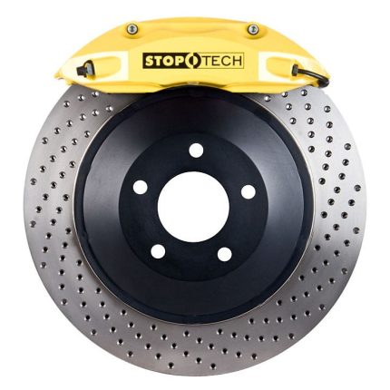 STOPTECH 83.529.004G.82 BBK 2PC РОТОР ЗАДНИЙ С ПРОВЕРЛЕНИЕМ 345X28/ST40 ЖЕЛТЫЙ LEXUS GS350/ST40 RR