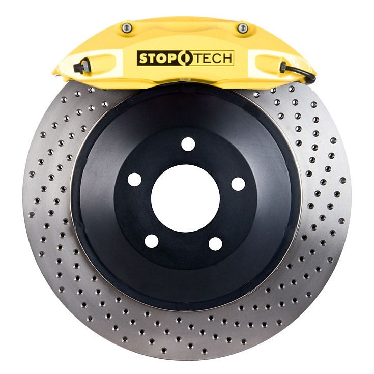124374_4qfN_ST40Yllodil STOPTECH 83.529.004G.82 BBK 2PC РОТОР ЗАДНИЙ С ПРОВЕРЛЕНИЕМ 345X28/ST40 ЖЕЛТЫЙ LEXUS GS350/ST40 RR — изображение 1