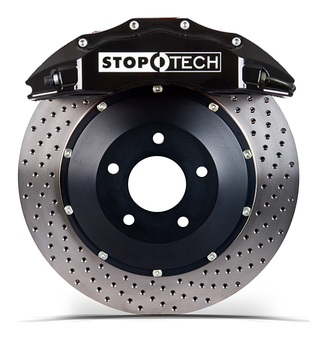124480_zRo5_stp_83_st60_1200pwide STOPTECH 83.857.6700.52 BBK 2PC РОТОР, ПЕРЕДНИЙ С СВЕРЛАМИ 355X32/ST60 ЧЕРНЫЙ TOYOTA SUPRA '93-98 — изображение 1