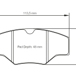 PAGID 1265-RSL29 Тормозные колодки RSL29 AP Racing CP2340 D40/D48 / CP3228-26/27 S4