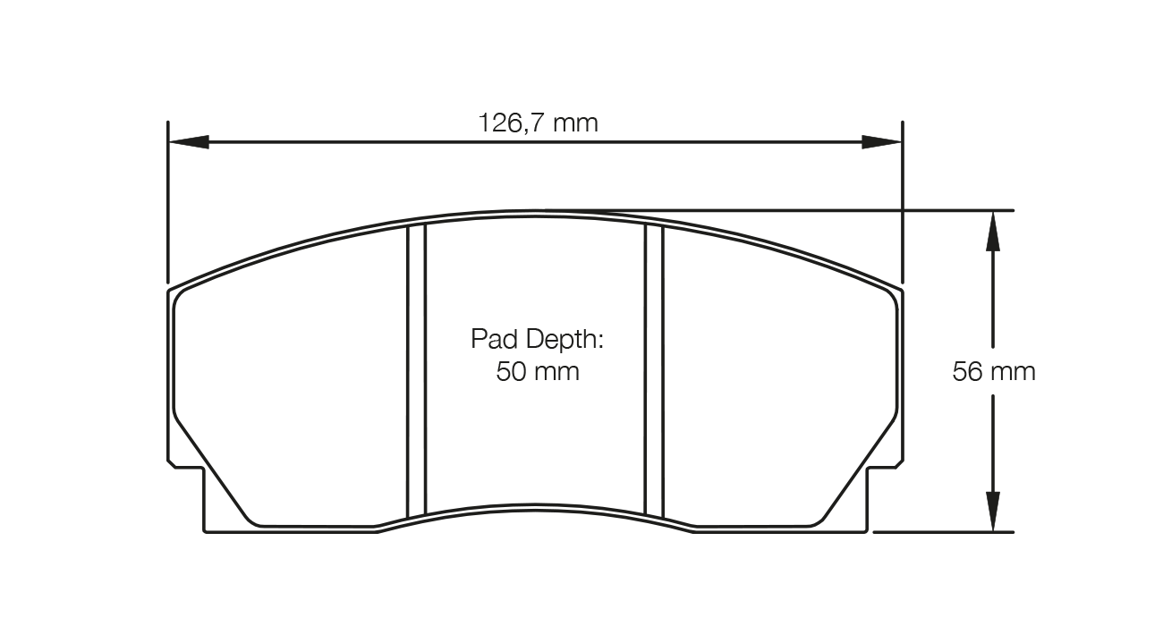 1269_89ce678f-19c3-46ca-9a43-f9d79a240546 PAGID 1269-RST1 Тормозные колодки RST1 AP Racing CP2270 D46 — изображение 1