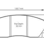 PAGID 1269-RSL29 Тормозные колодки RSL29 AP Racing CP2270 D46