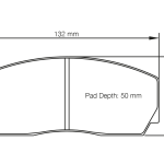 PAGID 1270-RSL29 Тормозные колодки RSL29 BMW M3 [E92] Гоночная версия GT4 / NISSAN GT-R NISMO GT3 [гоночный автомобиль]