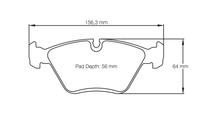 PAGID 1295-RST3 Тормозные колодки RST3 (передние) для BMW M3 [E46] и M3 CSL 00–07/Z4M