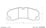 Передние тормозные колодки ENDLESS EIP240N98SP для PORSCHE 911 GT3 / GT3RS (992)