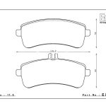 ENDLESS EIP255N37SP Колодки задние тормозные MERCEDES-Benz W222 S63