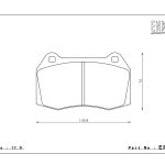 ENDLESS EP290N98SP Колодки передние тормозные NISSAN SKYLINE R32 V-Spec/R33/R34 ALL