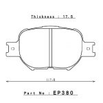 ENDLESS EP380ES88G Тормозные колодки