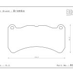 ENDLESS RCP112S89F Колодки тормозные (передние) SUBARU WRX STI 2018+/RA-R (Brembo 6-ти поршневые)
