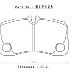 Колодки тормозные ENDLESS EIP126N40S PORSCHE 911(997) 3.6 CARRERA/3.6 TURBO/3.6 GT3/3.6 GT3 RS