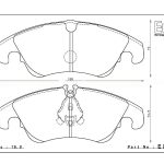 ENDLESS EIP176S91F Колодки передние тормозные AUDI A4/S4 (B8)/S5 (B8)