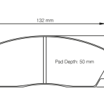 Тормозные колодки PAGID 1361-RSL29 для AP Racing CP 2279-400 S4BP/CP2279 D50/MITSUBISHI Lancer EVO X Gravel Rally