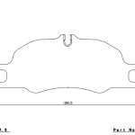 ENDLESS EIP193N38SP Колодки передние тормозные PORSCHE 3.6 CARRERA/911(991) 3.4 CARRERA/4