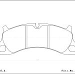 ENDLESS EIP214MA46B Колодки передние тормозные PORSCHE 3.8 CARRERA S/4S