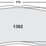 PFC 1392.22 Тормозные колодки Z-RATED CARBON METALLIC
