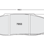 PFC 7953.08.30.44 Колодки тормозные RACE 08 CMPD 30MM BMW Alpina B6 (PFC) GT3