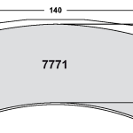 PFC 7771.01.20.34 Колодки тормозные RACE 01 CMPD 20MM задние PEUGEOT 207 S2000 (Tarmac