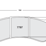 PFC 7797.01.29.44 Колодки тормозные RACE 01 CMPD 29MM PORSCHE 997 GT3 Grand AM (2008-10 Sprint)