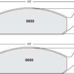 PFC 0650.22 Тормозные колодки Z-RATED CARBON METALLIC