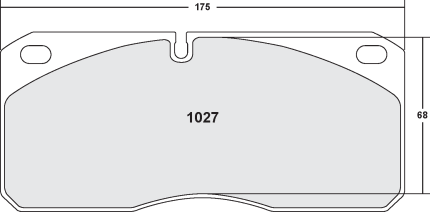 PFC 1027.10 Тормозные колодки Z-RATED