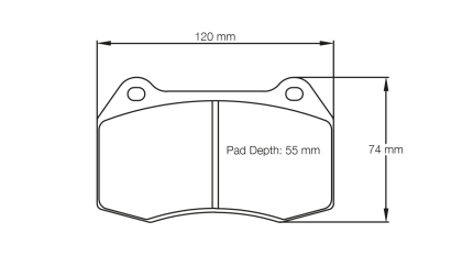 PAGID 1427-RSL29 Колодки передние тормозные RSL29 NISSAN 350Z Coupe Track
