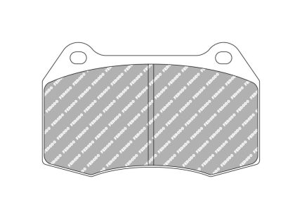 Передние тормозные колодки FERODO FCP1298H DS2500 для NISSAN GT-R (R33 / R34) / BMW M5 (E34)