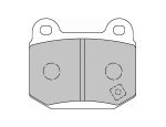 Задние тормозные колодки FERODO FCP1562H DS2500 для SUBARU WRX STI (GR) / MITSUBISHI EVO 9 / NISSAN 350Z (Z33) — изображение 5