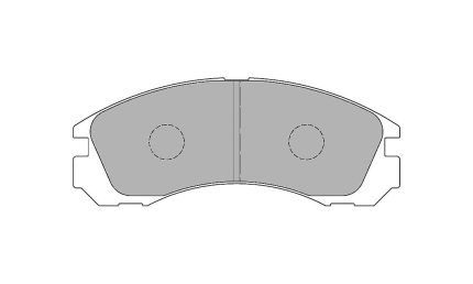 Передние тормозные колодки FERODO FCP765R DS3000 для MITSUBISHI Lancer EVO 6/7/Montero Sport/Pajero