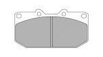 Передние тормозные колодки FERODO FCP986R DS3000 для NISSAN Skyline GTS (R32/R33)/SUBARU Impreza WRX (GD/GG)